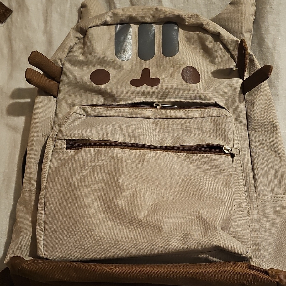 Pusheen Cat Face Backpack